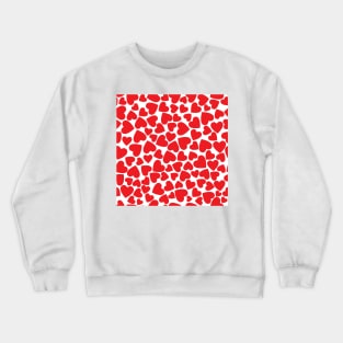 Hearts pattern Crewneck Sweatshirt